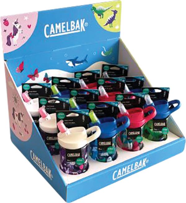 CamelBak Cardboard Dispaly kids 12 Bottles
