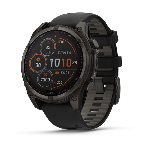 Garmin fēnix&reg; 8 &ndash; 47 mm, Solar, Saphir