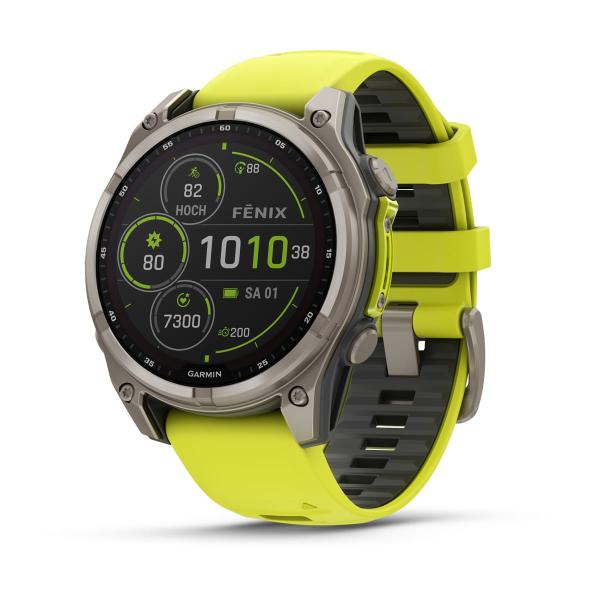 Garmin fēnix&reg; 8 &ndash; 47 mm, Solar, Saphir