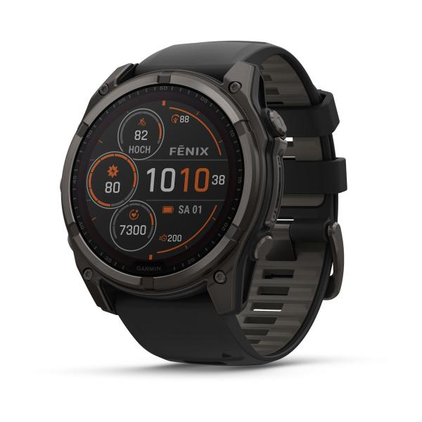 Garmin fēnix&reg; 8 &ndash; 51 mm, Solar, Saphir