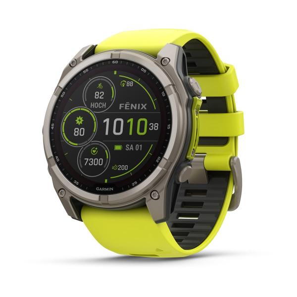 Garmin fēnix&reg; 8 &ndash; 51 mm, Solar, Saphir