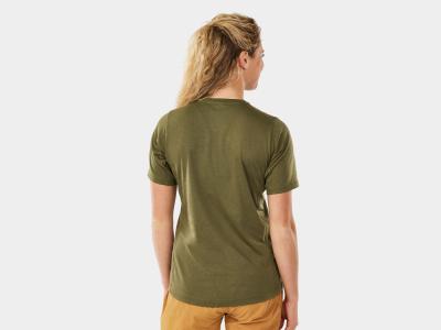 Trek Shirt Trek Evoke Tech Tee Women Large Black Olive Produktbild 1
