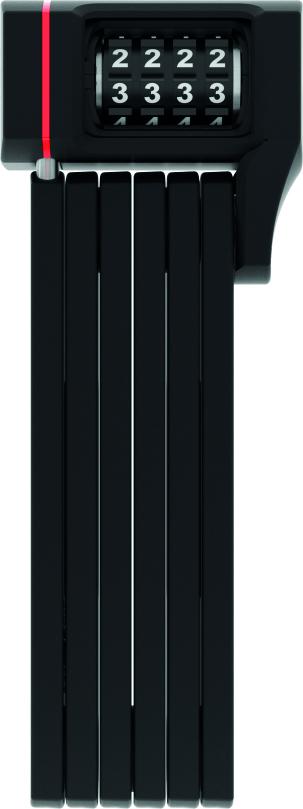 Abus Faltschloss uGrip Bordo Combo 5700/80 Code m.Halter SH 5700/80 grau 