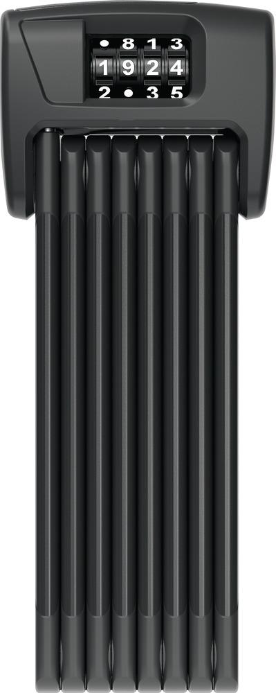 Abus Faltschloss Bordo Big Combo 6000C/120 Code mit Halter SH 6000/120 schwarz 