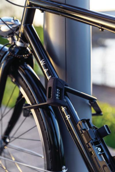 Abus Faltschloss Bordo Big Combo 6000C/120 Code mit Halter SH 6000/120 schwarz  Produktbild 3