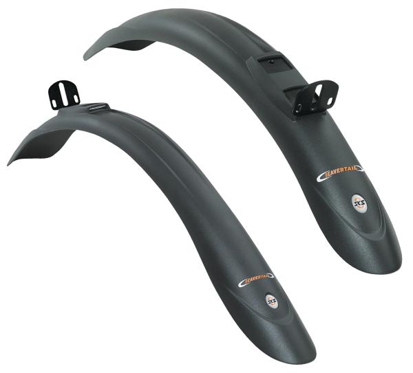 SKS Steckschutzblechgarnitur Beavertail 26"-28" schwarz 