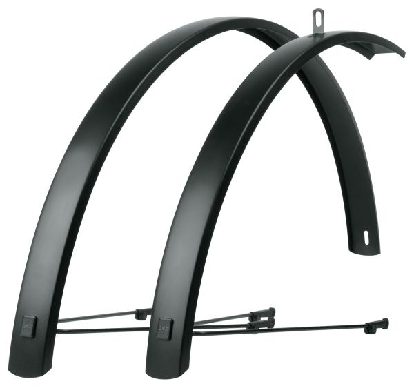 SKS Schutzblechgarnitur Edge AL 46 Aluminium 28" 46mm schwarz matt 