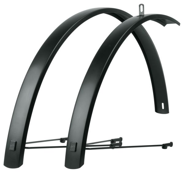 SKS Schutzblechgarnitur Edge AL 56 Aluminium 28" 56mm schwarz matt 