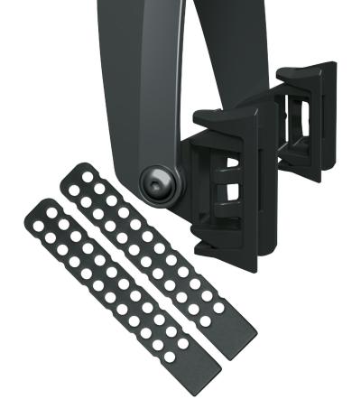 SKS Schutzblechgarnitur Speedrocker Kunststoff 28" 42mm schwarz  Produktbild 6