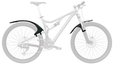 SKS VR-Steckschutzblech Mudrocker front 27.5-29" L&auml;nge 490 mm schwarz  Produktbild 4