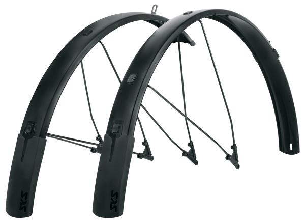 SKS Schutzblechgarnitur Bluemels Style Kunststoff 27.5-29" 65mm schwarz matt 