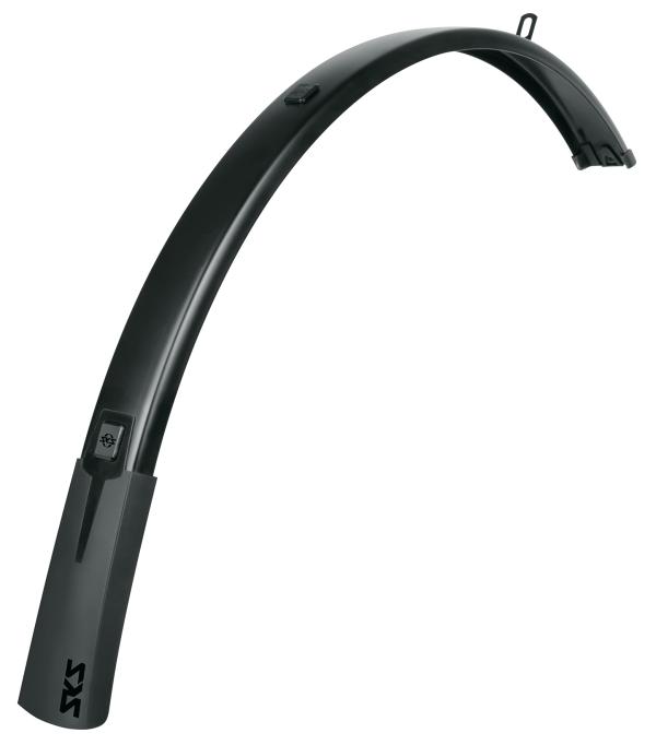 SKS VR-Schutzblech Bluemels Style Kunststoff 28" 46mm schwarz matt 