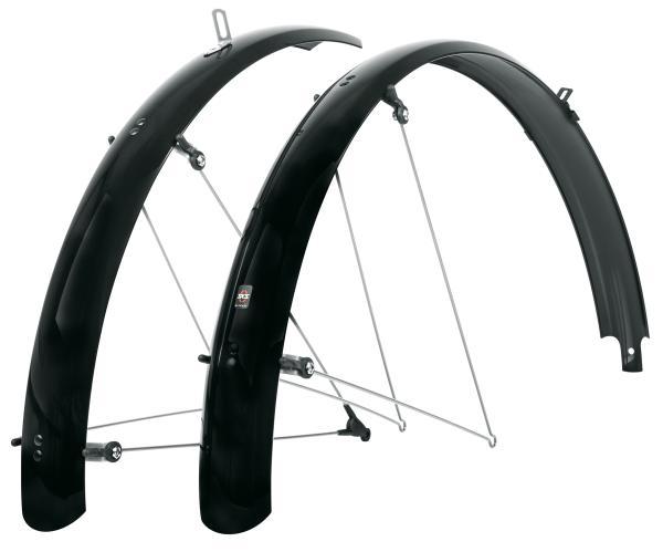 SKS Schutzblechgarnitur Bluemels Basic 26" 60 mm schwarz 