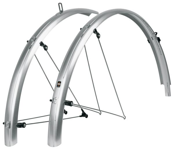 SKS Schutzblechgarnitur Bluemels Basic 28" 45 mm silber 