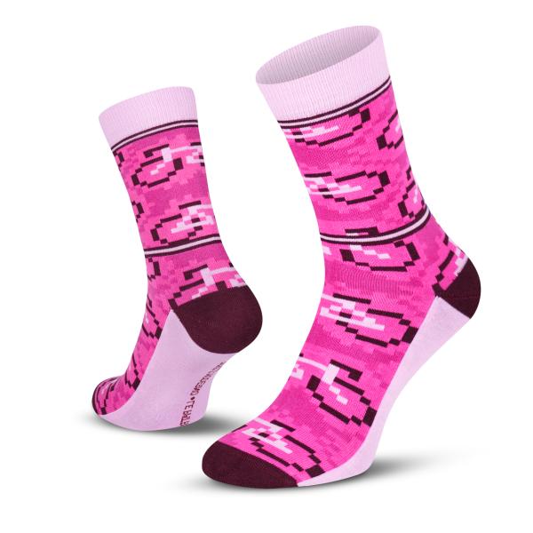Le Patron Bicycle Moderno Socks giro pink 35-38