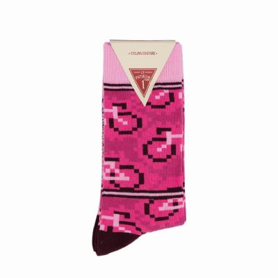 Le Patron Bicycle Moderno Socks giro pink 43-46 Produktbild 2