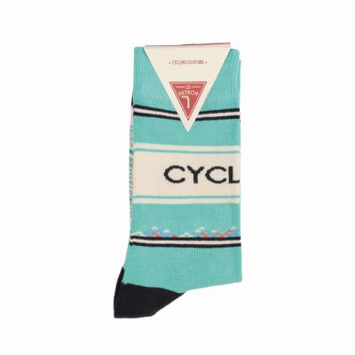 Le Patron Cyclismo Socks celeste 35-38 Produktbild 2