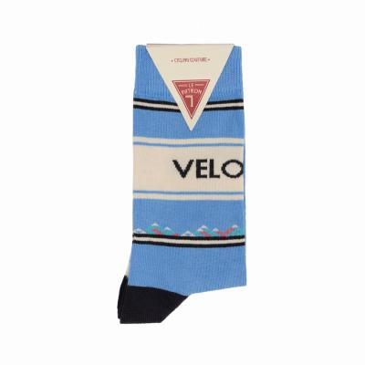 Le Patron Velovelo Socks sky blue 35-38 Produktbild 1