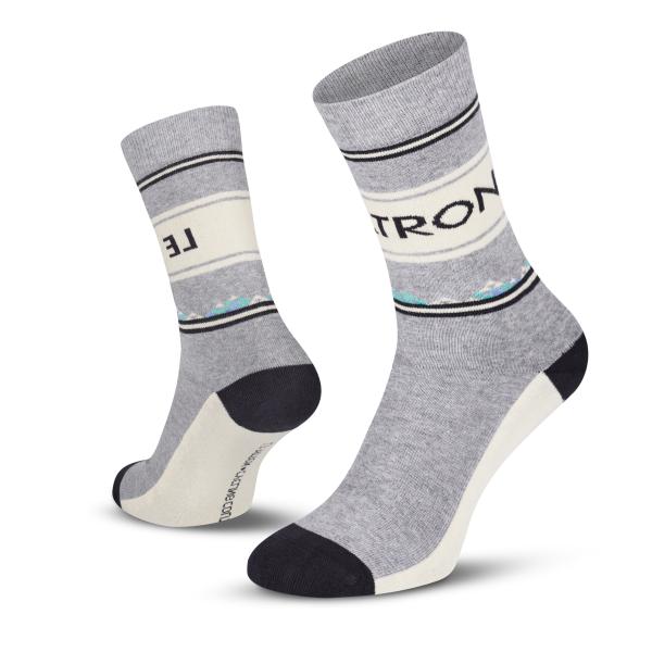 Le Patron LP Socks grey melange 35-38