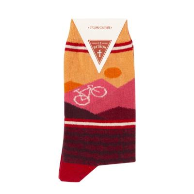 Le Patron Mountain Socks bordeaux 43-46 Produktbild 1