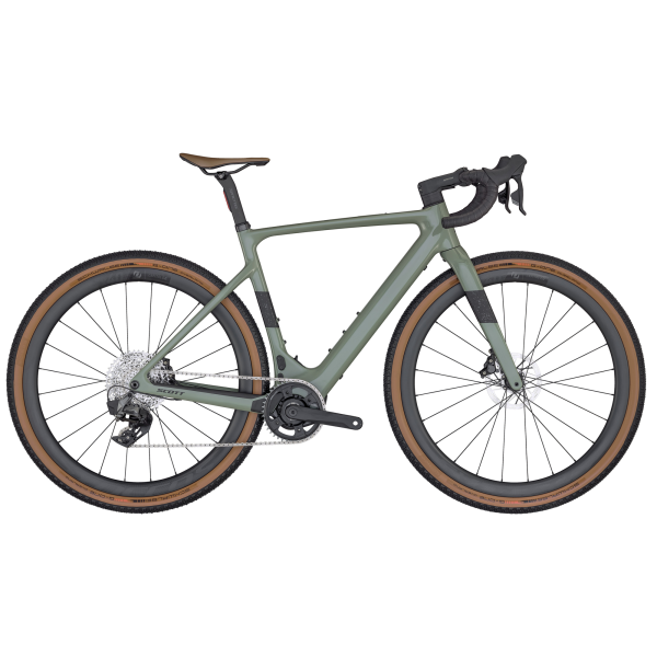 Scott Solace Gravel eRIDE 20 - Undergrowth Green - XL