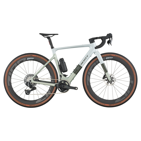 Scott Solace Gravel 10 - pale green/beluga grey - L