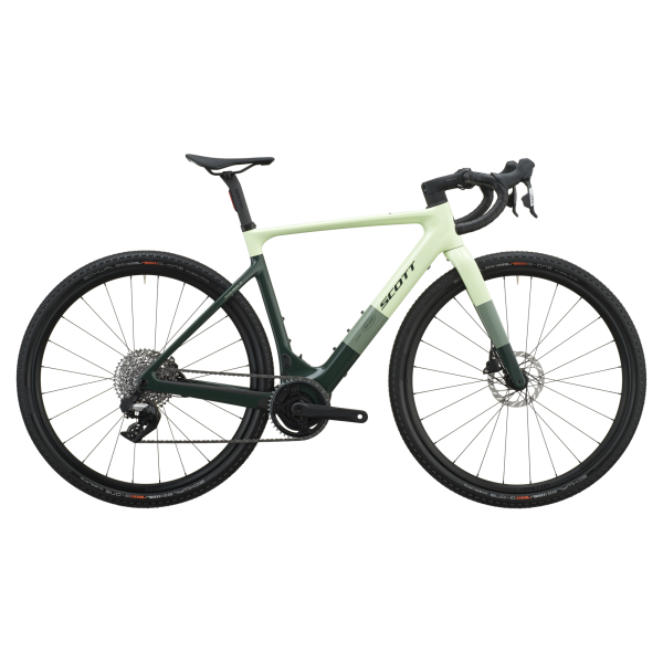 Scott Solace Gravel 30 - cream green/grove green - M