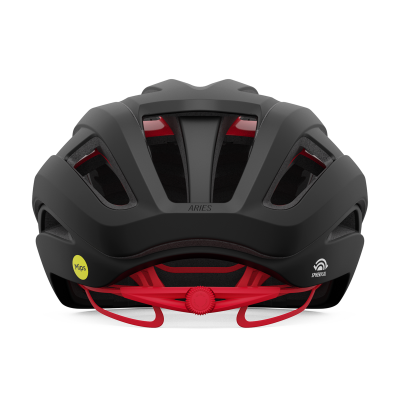 Giro Aries Spherical MIPS Helmet L 59-63 matte carbon/red Unisex Produktbild 2