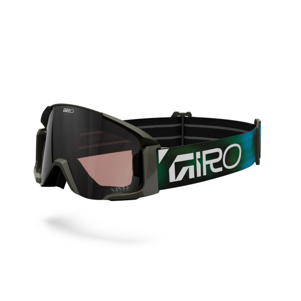 Giro Dropline MTB VIVID Goggle one size frequency blue,vivid trail+clear Unisex