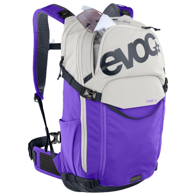 Evoc Stage 18L Backpack one size sand/violet Unisex Produktbild 1
