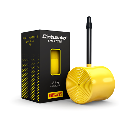 Pirelli SmarTube Cinturato Presta 60mm 650x40-45c yellow Produktbild 2