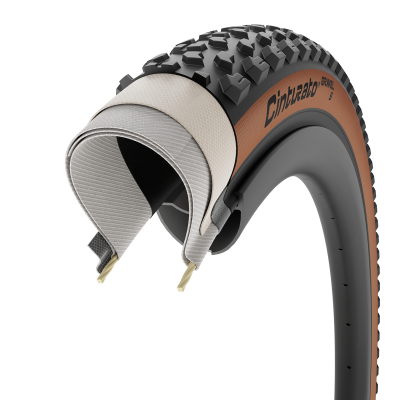 Pirelli Cinturato Gravel TLR S 50-584 black/tan-wall Produktbild 1