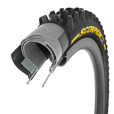 Pirelli Scorpion Race DH Mud DualWall Plus 29x2.40 black/yellow Produktbild 1