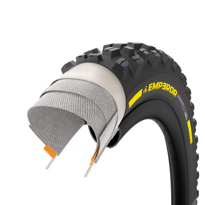 Pirelli Scorpion&trade; Emperor DHWall+ Supersoft 27.5x2.40 black/yellow Produktbild 1