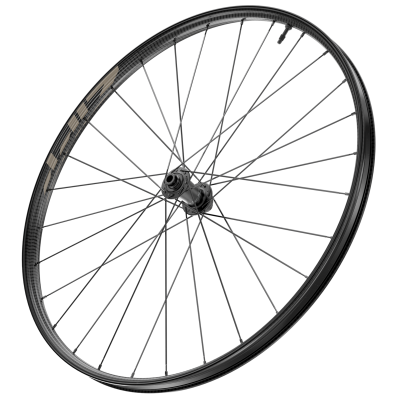 Zipp 101 XPLR Tubeless Disc-Brake Front Wheel 700C/'12X100 black carbon/kwiqsand Produktbild 2