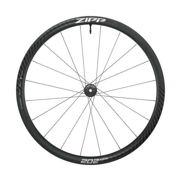 Zipp 202 NSW Tubeless Disc-Brake Front Wheel 700C/'12X100 grey