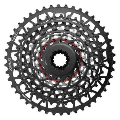 SRAM MY24 Cassette XG-1391 Red XPLR AXS 13SP 10-46t black/silver Produktbild 2