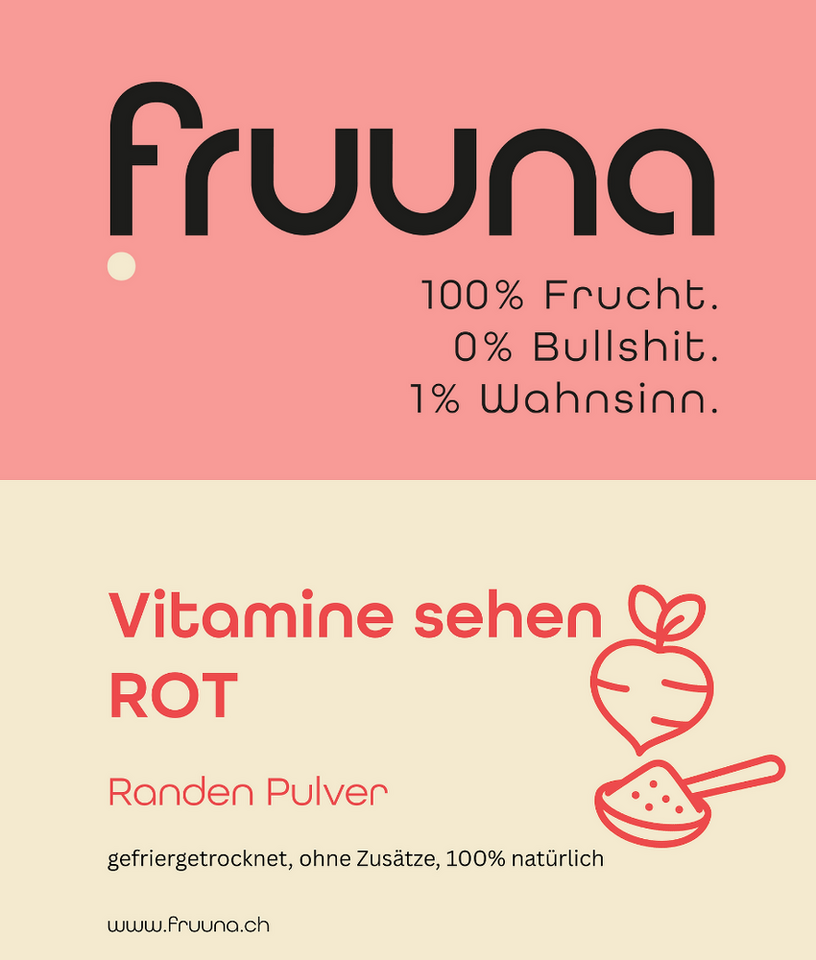 Fruuna Pur (gefriergetrocknetes - Pur in Pulver)