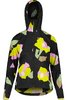 Maloja AlarisM. Trail Running Jacket deep black grid fieldflower XL