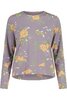 Maloja AshaM. Yoga Shirt smoky purple brushflower L