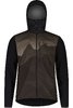 Maloja BeifussM. Printed Alpine Hybrid Jacket deep black mountain range S