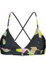 Maloja AchenseeM. Top Bikini Top deep black fieldflower L