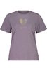 Maloja AdamekM. Organic Hemp Tee smoky purple M