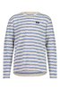 Maloja FilzwandM. Organic Cotton Longsleeve azur stripe S
