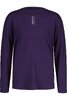 Maloja ColereM. Wood Cotton Longsleeve dark grape S