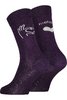 Maloja ChiesaM. Socks dark grape 3942