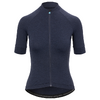 Giro W New Road Jersey L phantom blue heather Damen