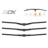 SQlab Lenker 3OX MTB 780mm, R:30mm, BS:12° 780mm, R:30mm, BS:12° schwarz