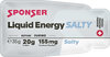 Sponser Liquid Energy, SALTY Display (40 x 35 g) Sachets