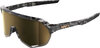 100percent Brille S2 - Gloss Black Havana - Soft Gold Mirror Lens